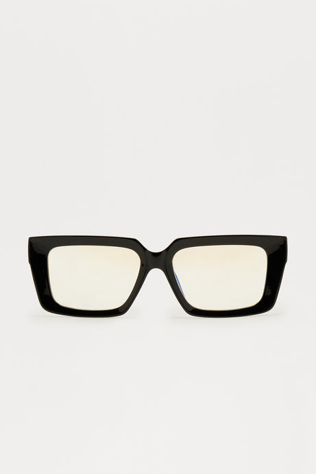 Intimidated Much Blue Light Glasses - Black