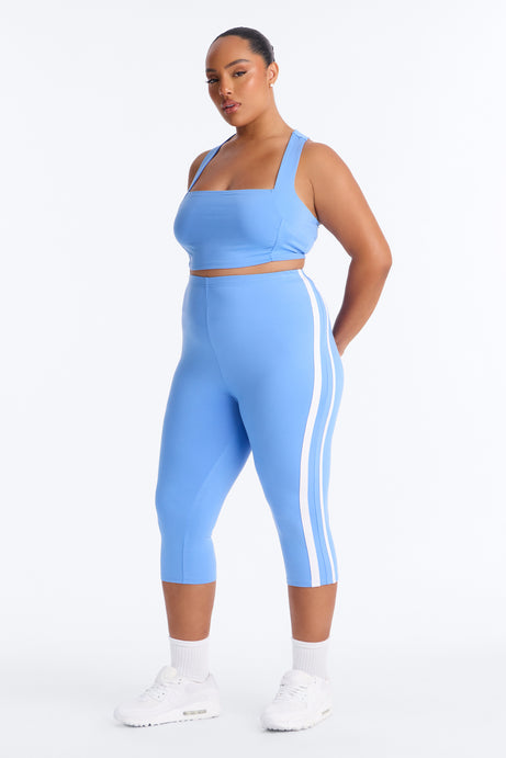 Athena Capri Set - Blue/combo