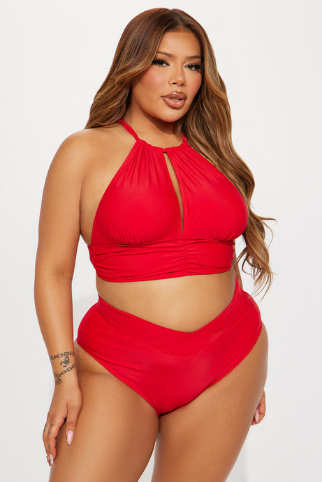 Debbie 2 Piece Bikini - Red