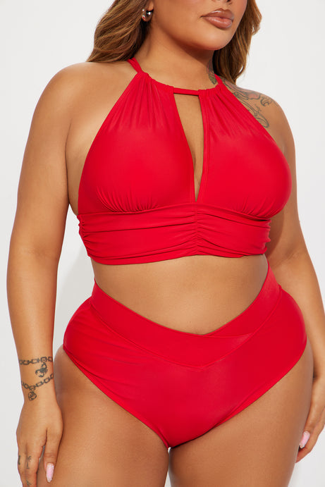 Debbie 2 Piece Bikini - Red