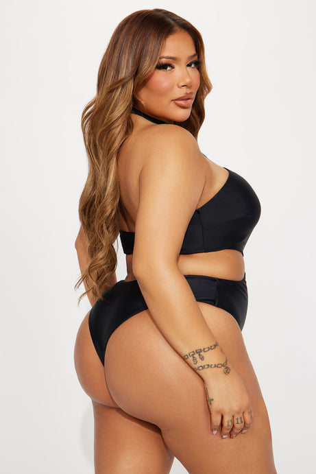 Elaine Cutout 1 Piece Swimsuit - Black