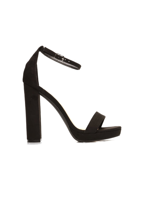 Your Biggest Fan Heels - Black
