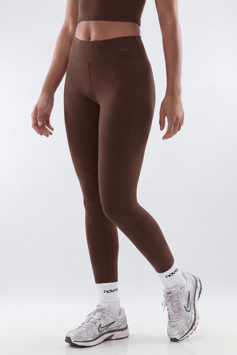 CloudForm™ 25″ Low Rise Legging - Brown