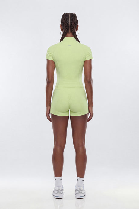 CloudForm™ Short Sleeve Full Zip Jacket - Pistachio