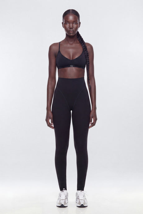ProStretch™ 28″ V Front Skinny Legging - Black