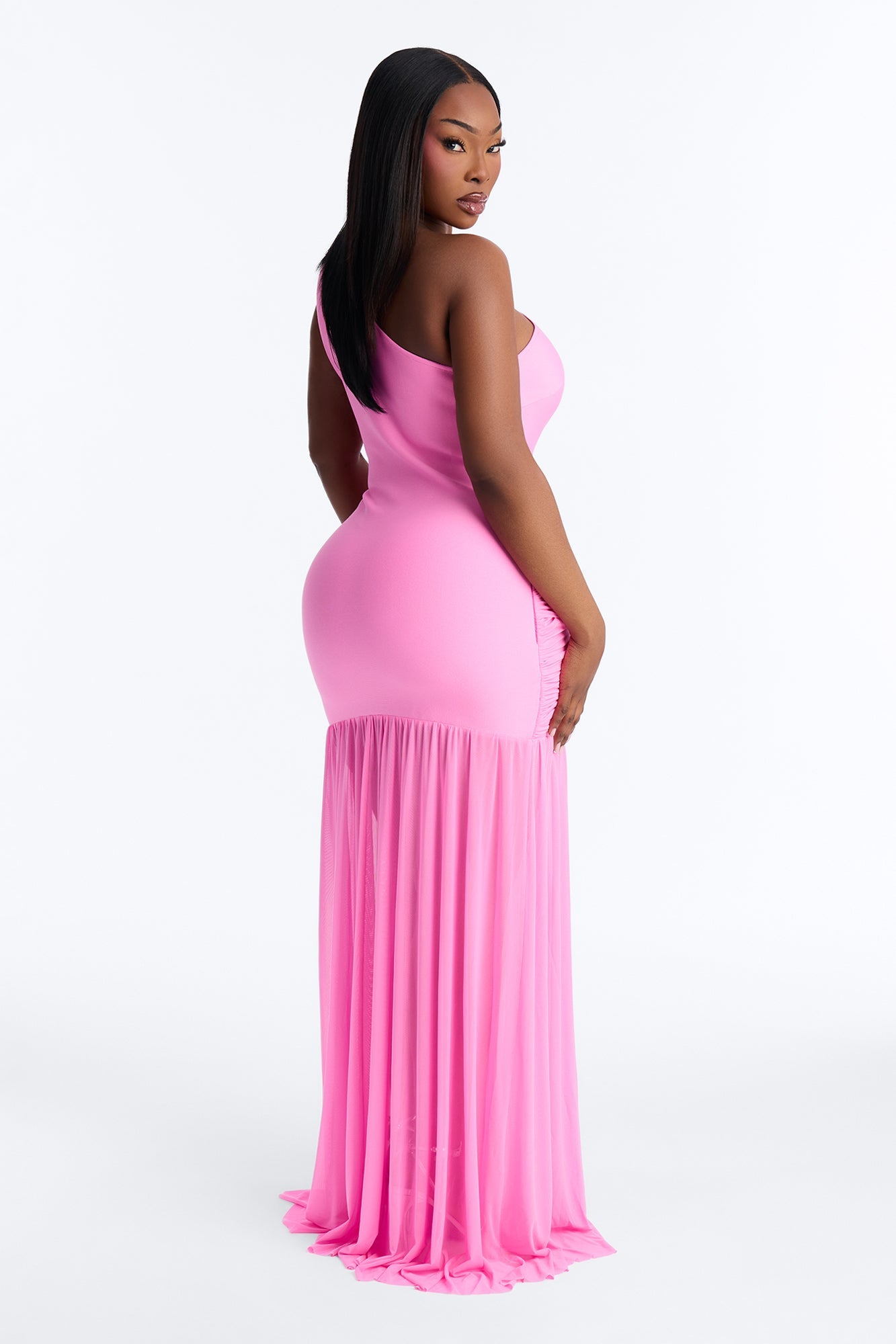 Immediate Yes Bandage Maxi Dress - Pink