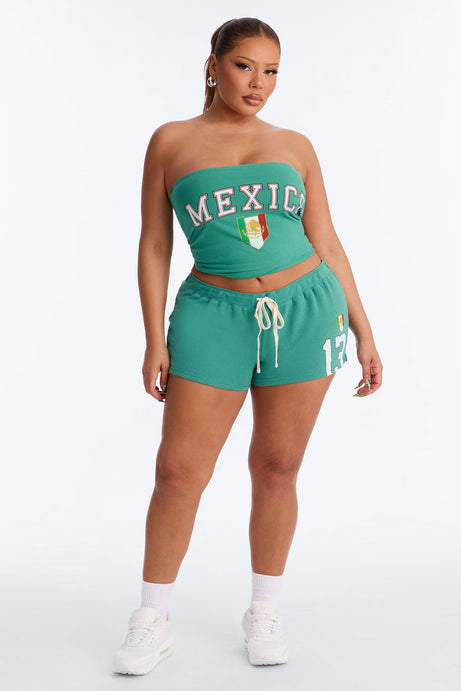 Mexico Tube Top - Green