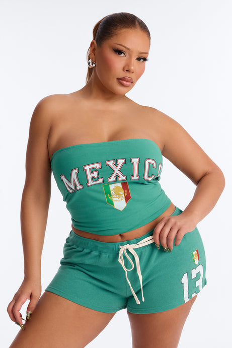 Mexico Tube Top - Green