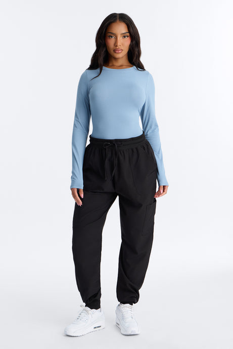 Stretch Uniform UnderScrub Shirt - Slate Blue
