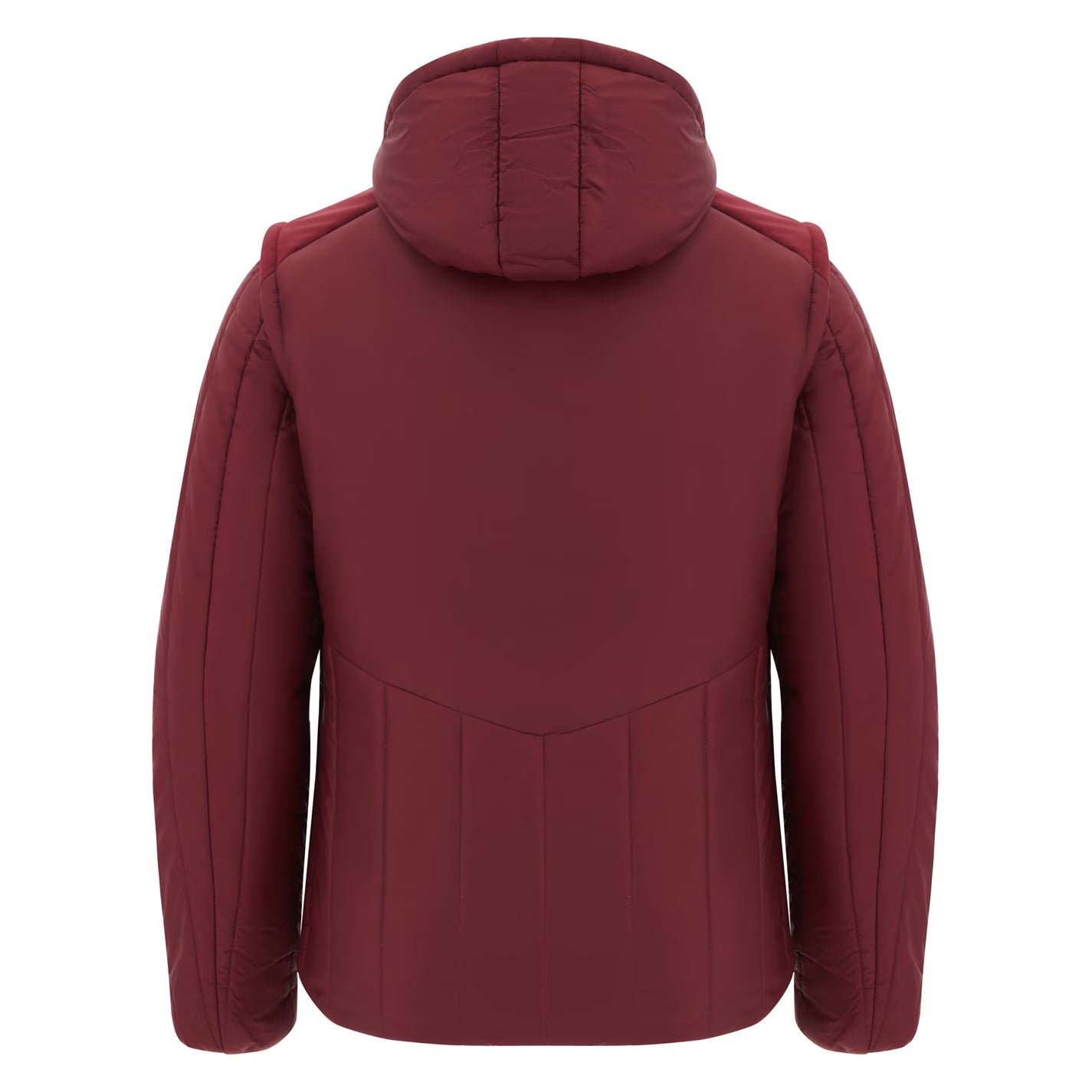 Macron Men's Wales Rugby 2025 Full Zip Hooded Long Sleeve Bomber Jacket