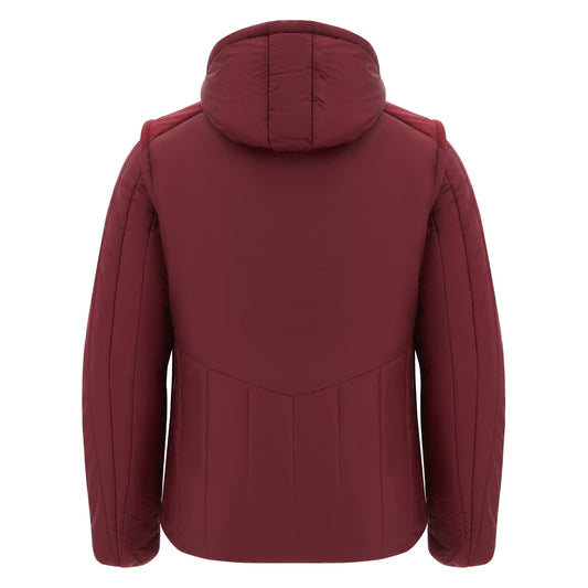 Macron Men's Wales Rugby 2025 Full Zip Hooded Long Sleeve Bomber Jacket