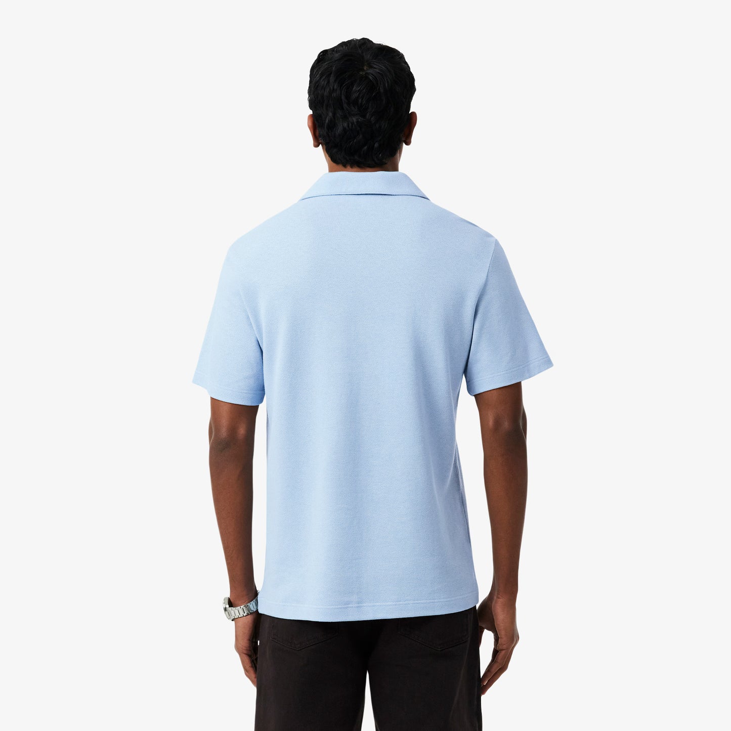 Classic Fit Cotton-Linen Polo Shirt