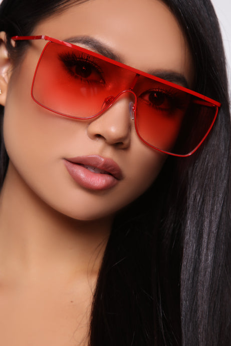 Fuel To The Fire Sunglasses - Red