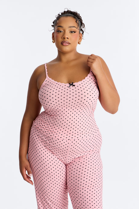 Couldn't Let You Go 2pc PJ Pant Set - Pink/combo