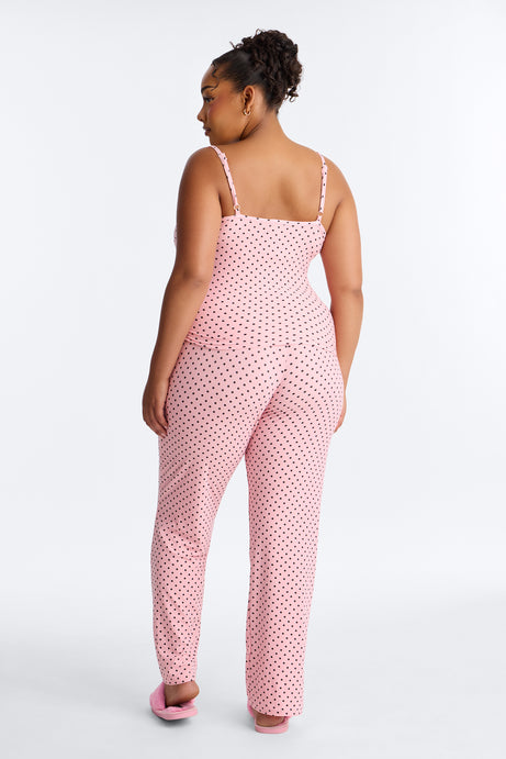 Couldn't Let You Go 2pc PJ Pant Set - Pink/combo