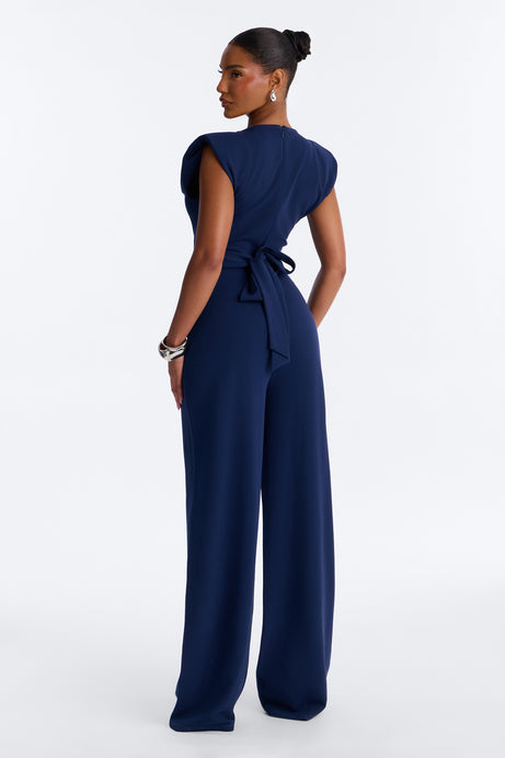 On Point Jumpsuit - Navy