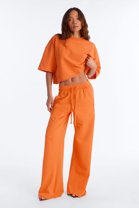 Strollin' Around Pant Set - Orange