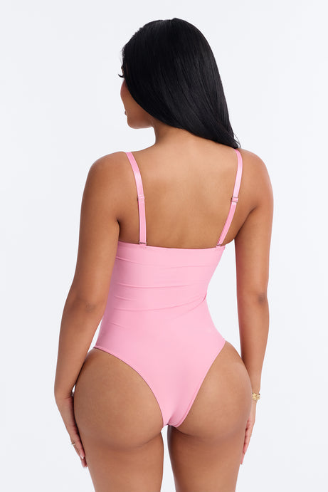 Classic Look Bodysuit - Pink