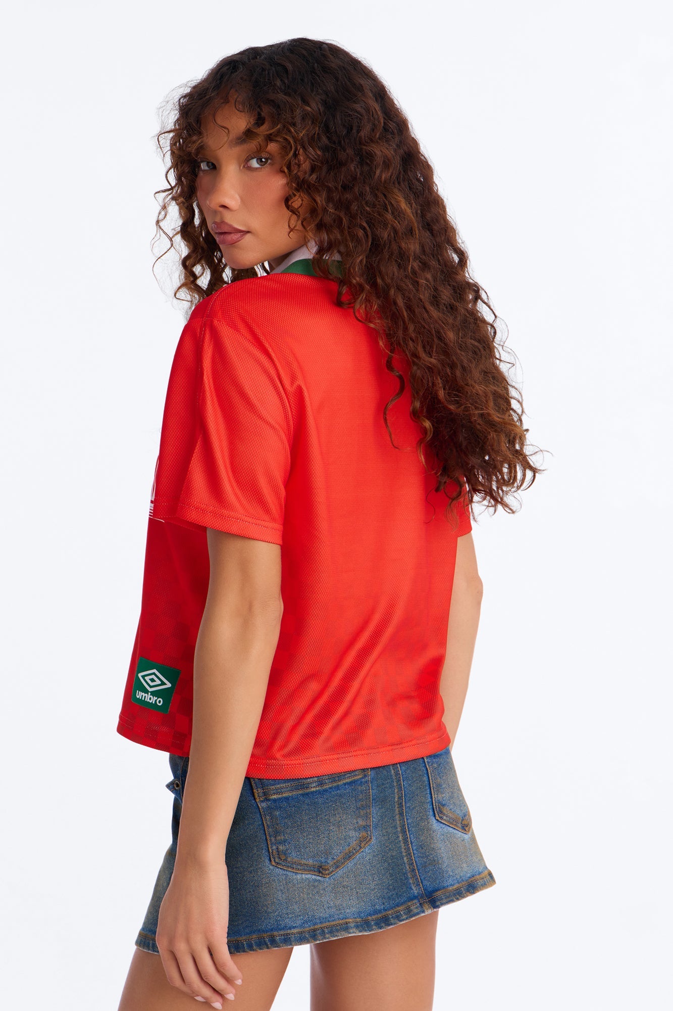 Umbro Portugal Athletic Jersey - Red