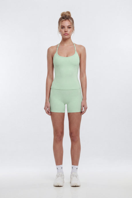 ButterSoft Adjustable Halter Tank - Cool Mint