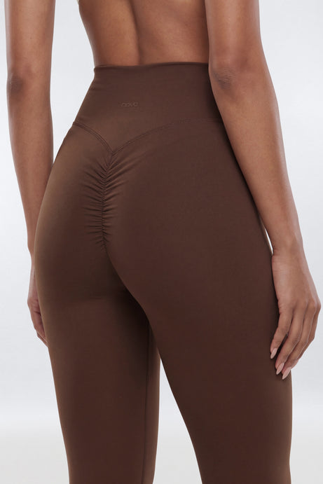 CloudForm™ Tall 31″ Invisible Scrunch Legging - Brown