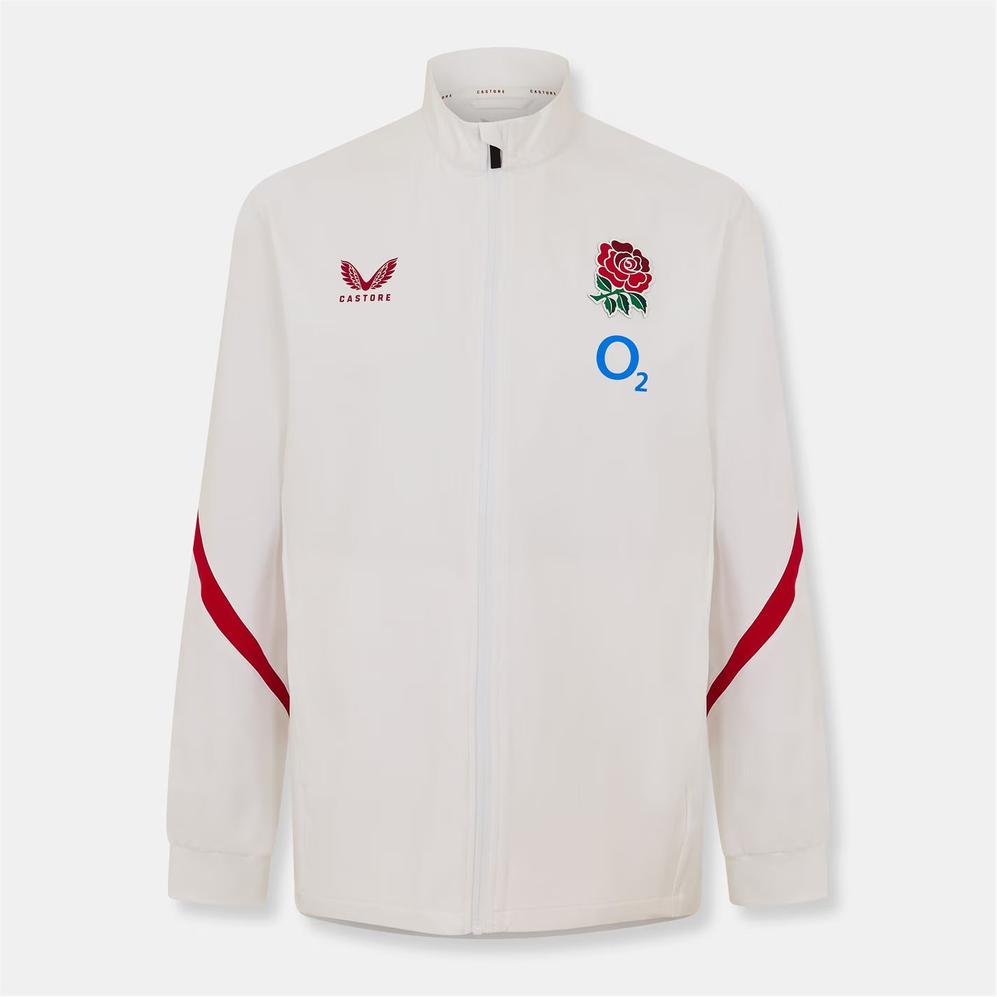 Men's Rose Anthem England Rugby 2025 Long Sleeve Full Zip Jacket