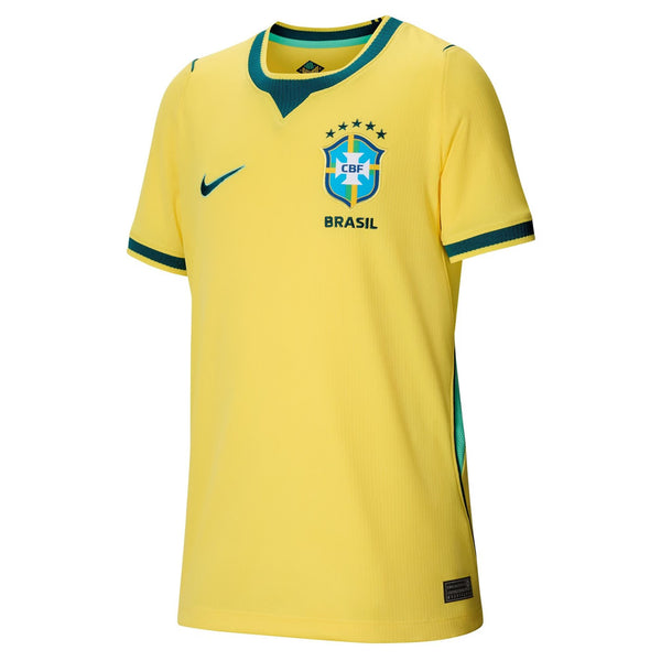 Nike Brazil World Cup 2026 Junior Home Jersey