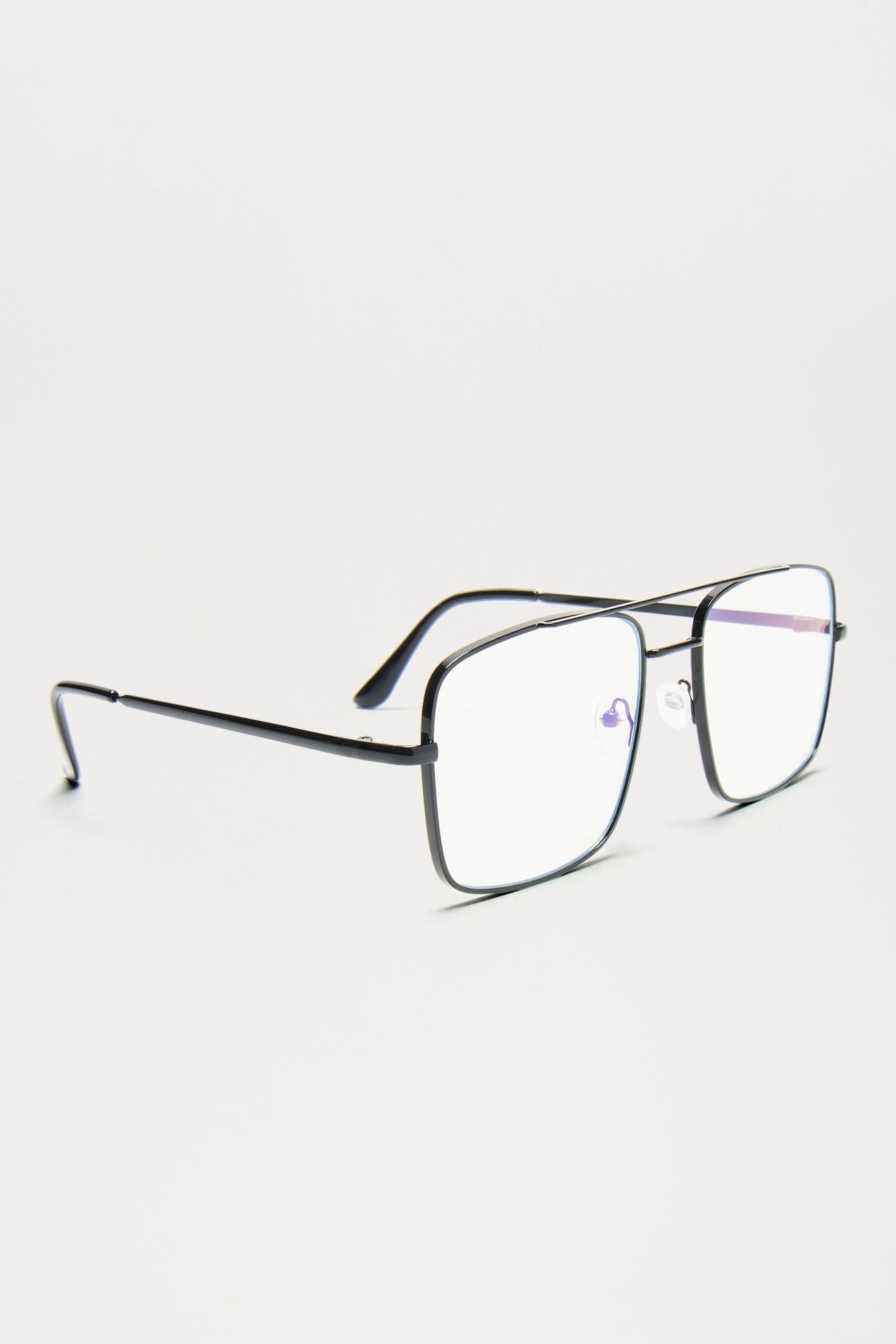 Playing It Smart Blue Light Glasses - Black