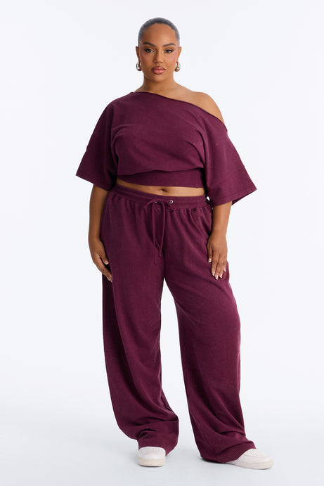 Jessica Washed Barrel Leg Pant Set