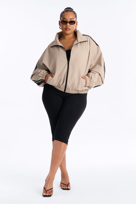 Trackstar Contrast Windbreaker Jacket