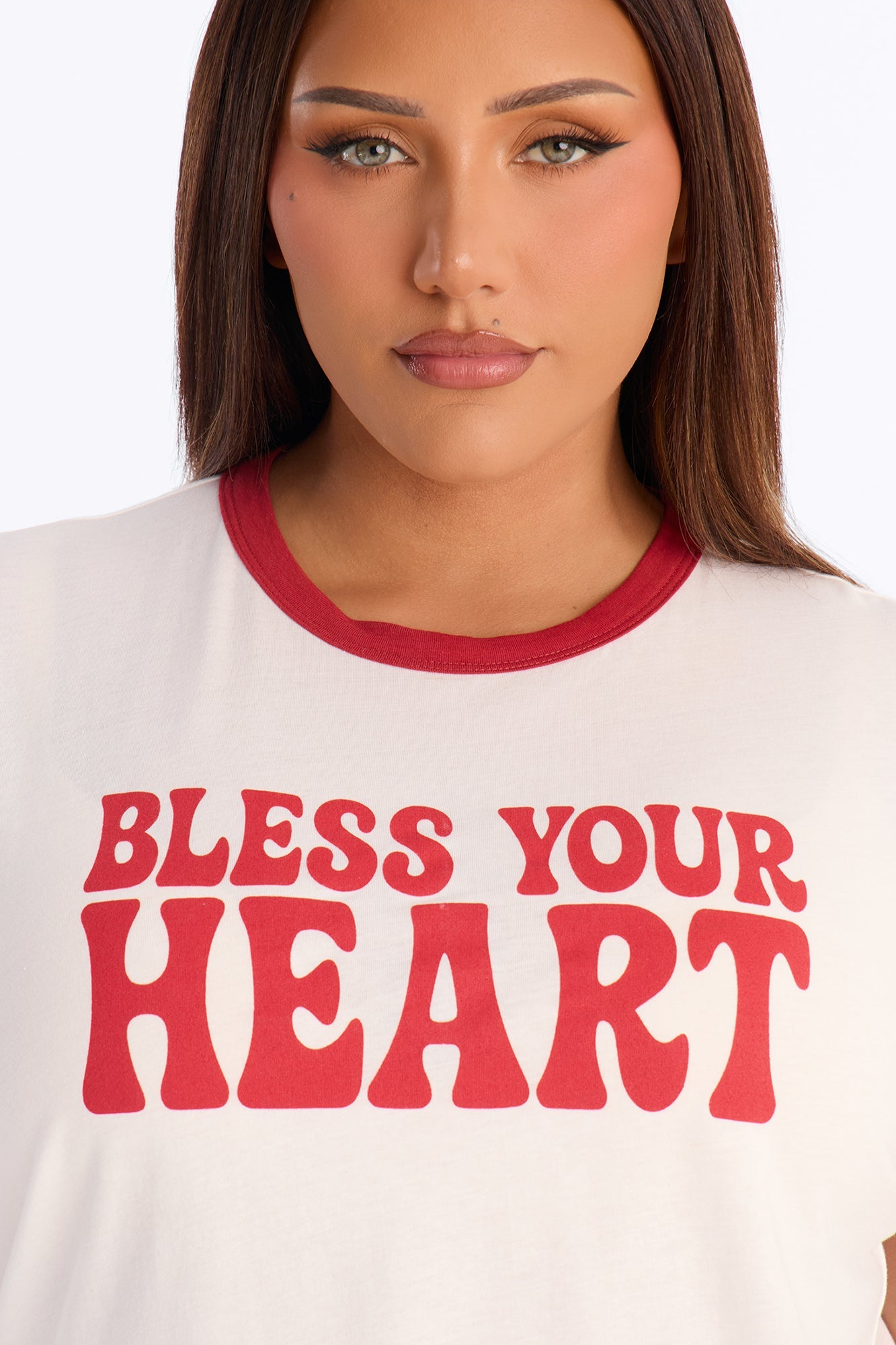 Bless Your Heart Tee - White