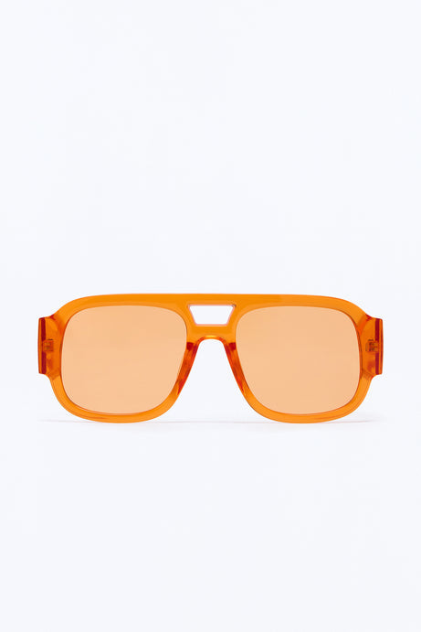 Jet Set Aviator Sunglasses - Orange