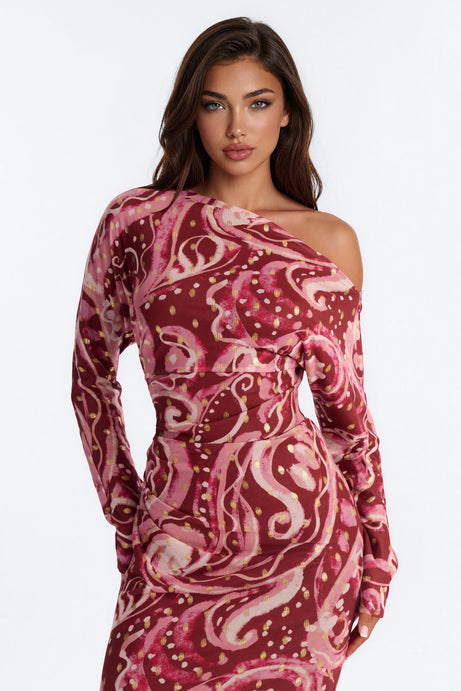 Mila Off Shoulder Maxi Dress