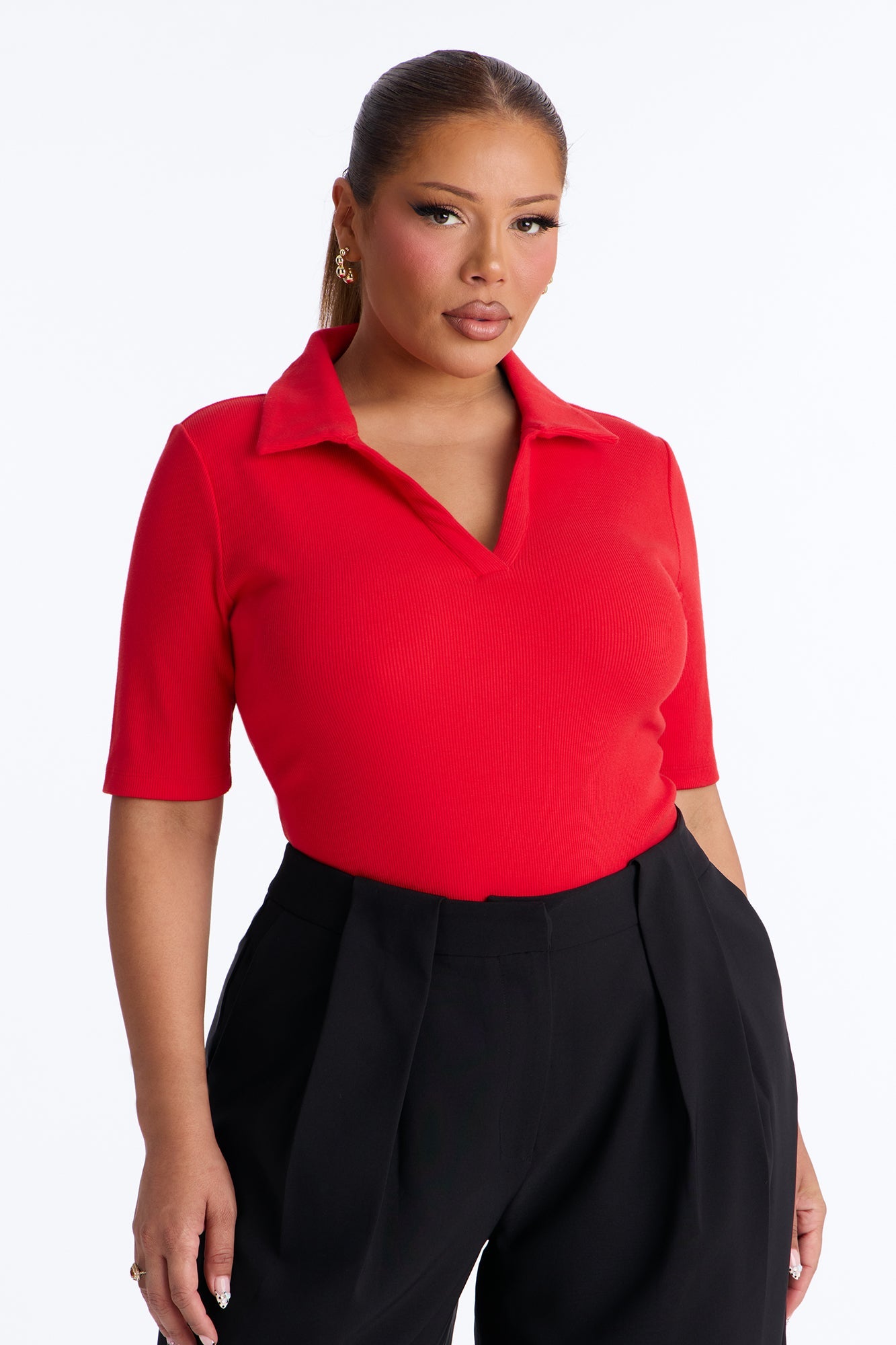 It's Not That Serious Bodysuit - Red