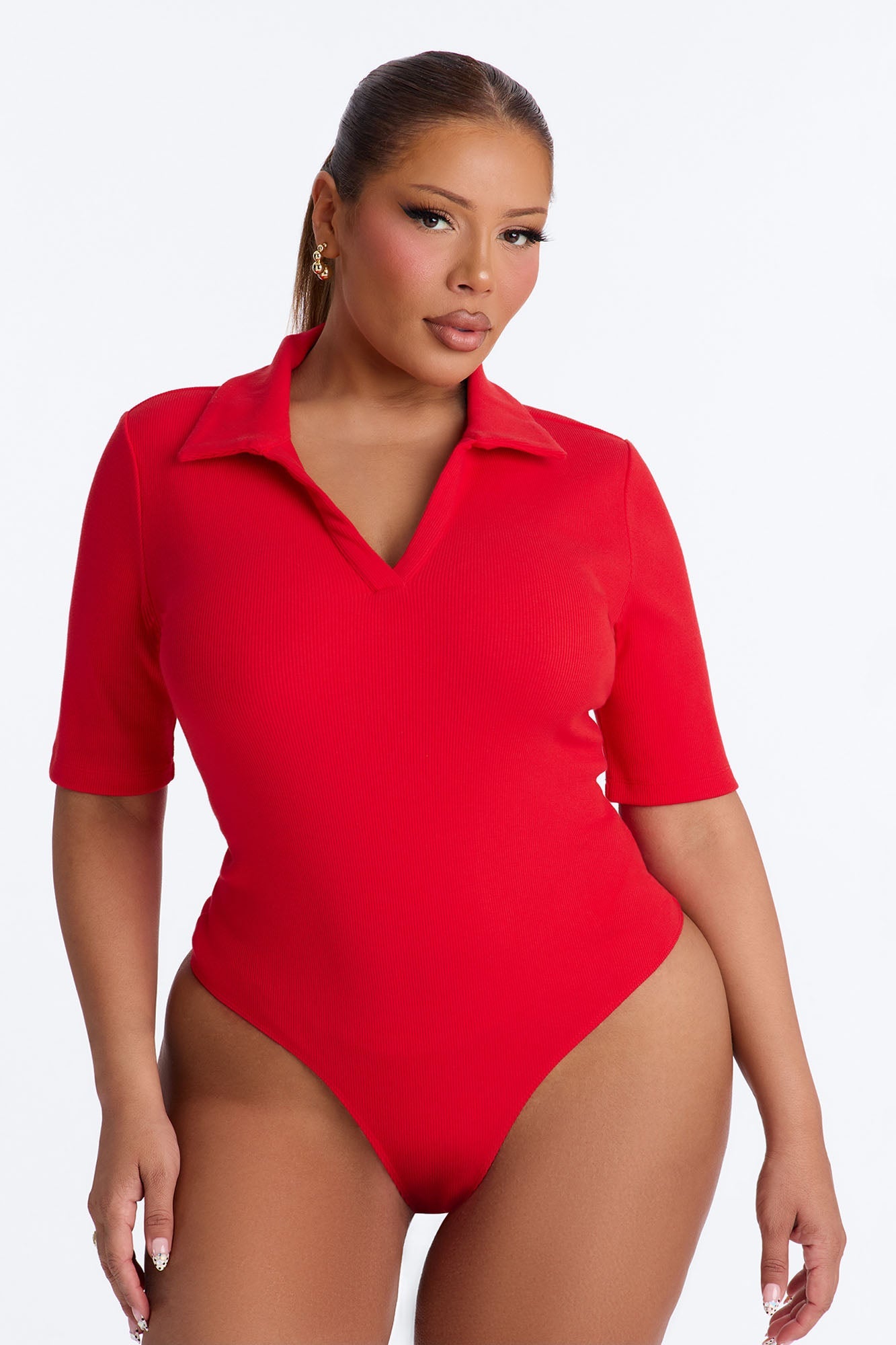 It's Not That Serious Bodysuit - Red