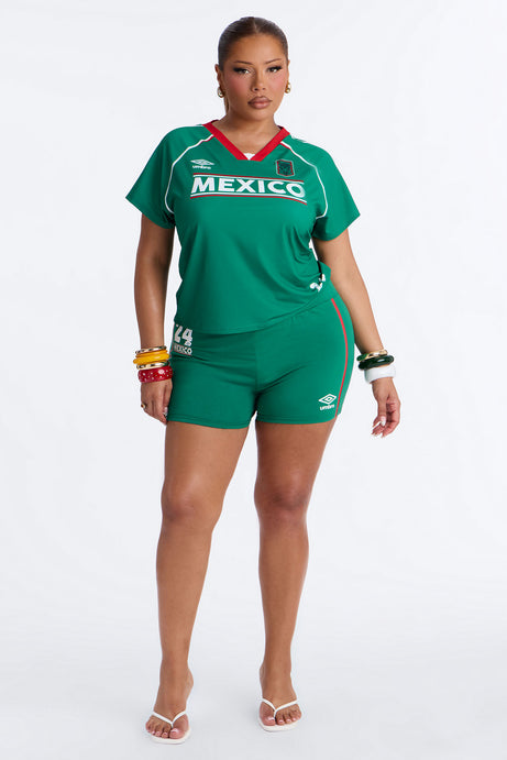 Umbro Mexico 24 Soccer Jersey - Green