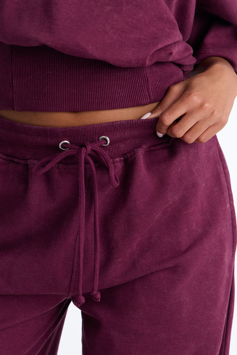 Jessica Washed Barrel Leg Pant Set