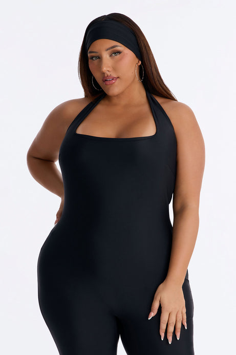 Lia Two Piece Capri Pant Jumpsuit