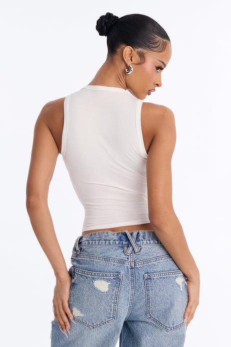 Manipulator Era Tank Top - White