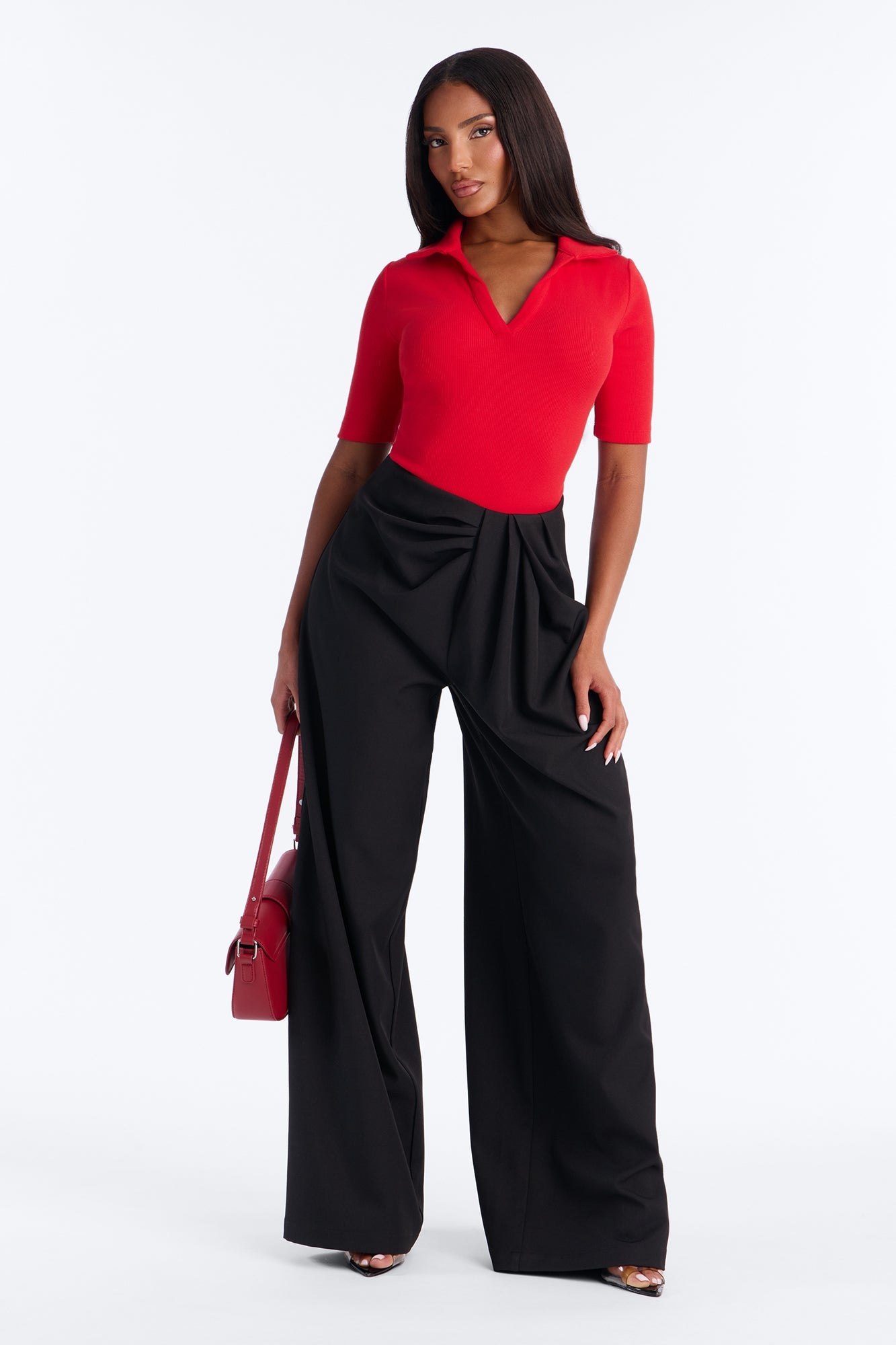 It's Not That Serious Bodysuit - Red
