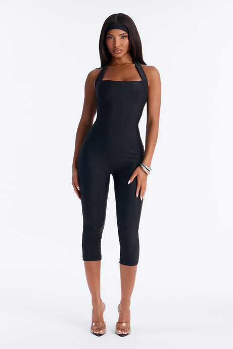 Lia Two Piece Capri Pant Jumpsuit