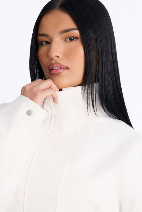 Fiona Fitted Twill Jacket