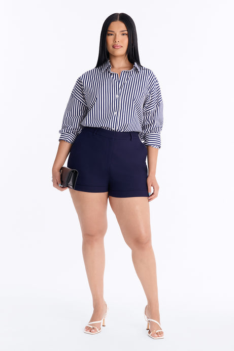 Boss Bitch Short - Navy