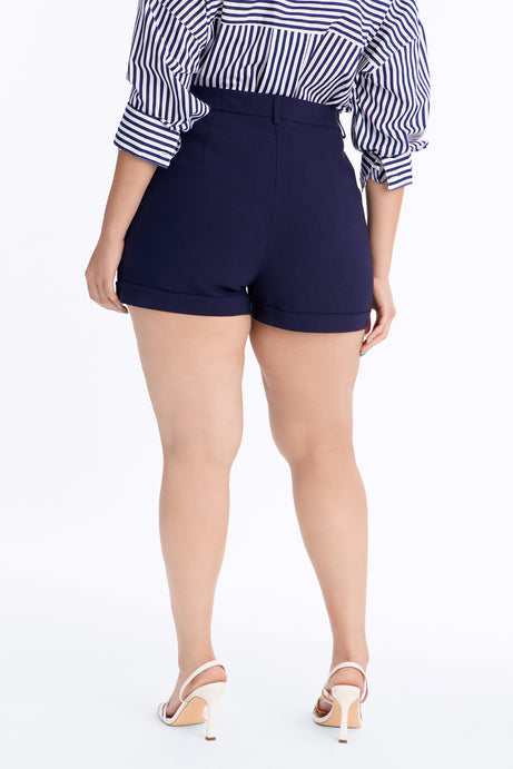 Boss Bitch Short - Navy