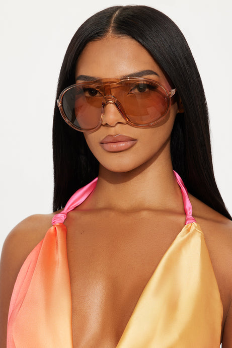 Big Mood Sunglasses - Nude