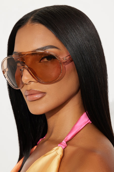 Big Mood Sunglasses - Nude