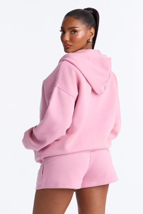 Milano Fleece Zip Up Short Set