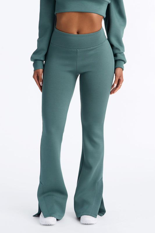 Bella Scuba Slit Lounge Flare Pant