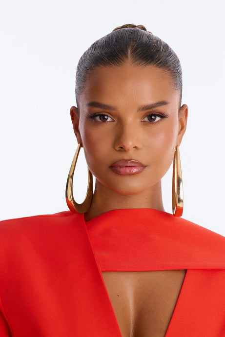 Getting Over You Earrings - Gold