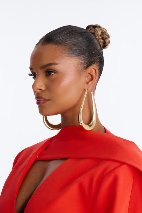 Getting Over You Earrings - Gold
